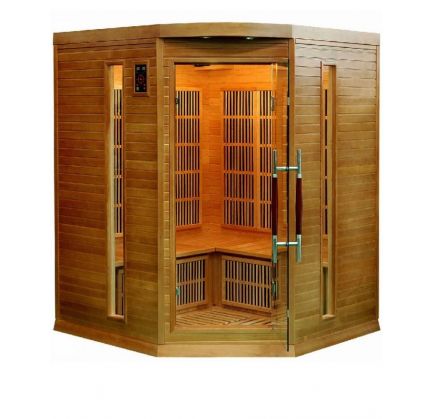 Rohová infrasauna Sauna France LA PROVANCE 3-4  pre 4 osoby